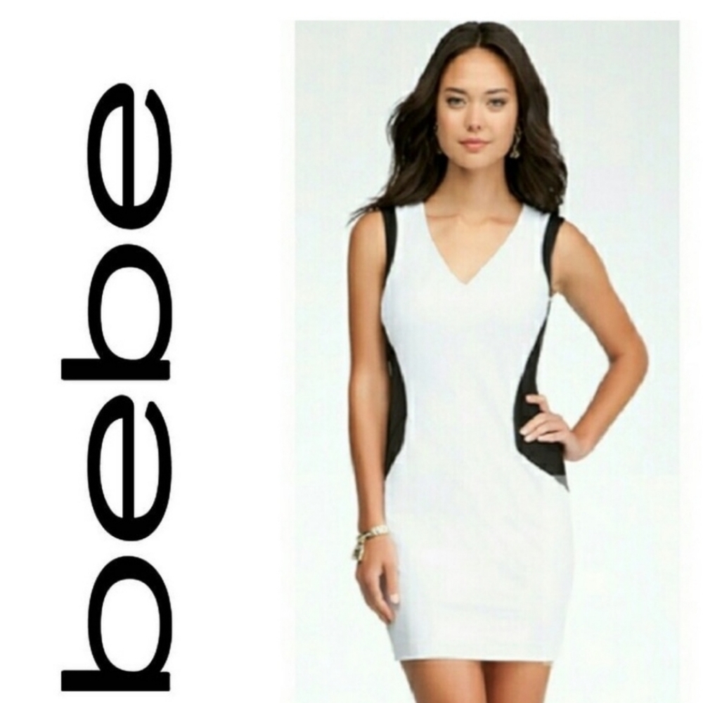 NWT bebe bodycon hourglass dress sz 4
